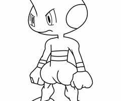 Coloriage Debugant Pokemon