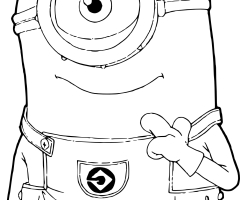 Coloriage Stuart minion