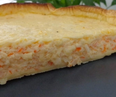 Quiche crabe