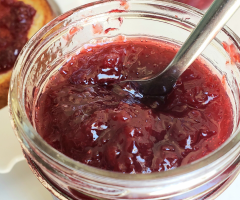 Confiture cerise maison